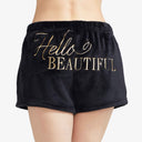 Cloud Soft Plush Shorts w/Satin Pockets