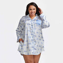 Oh So Soft Satin Sleep Shirt