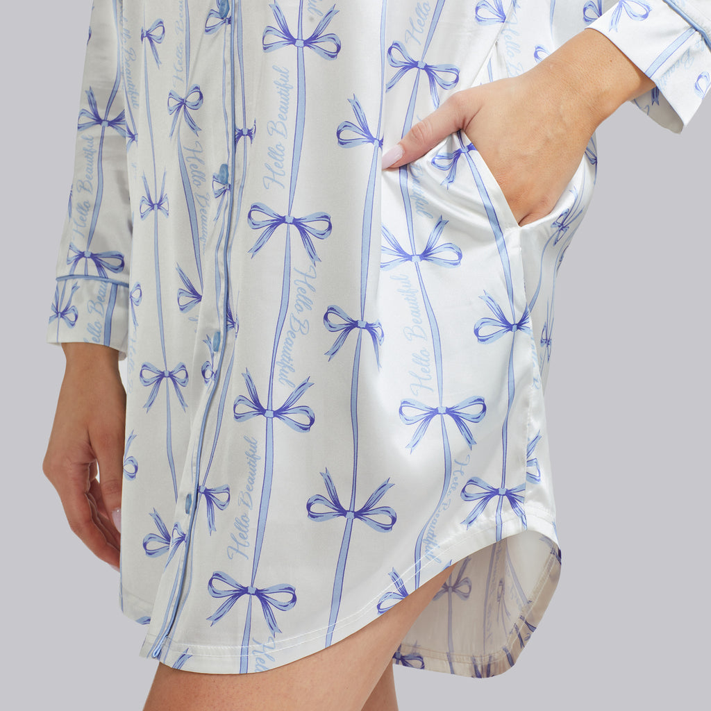 Satin Sleep Shirt