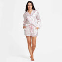 OhSo Soft Satin PJ Shortie Set