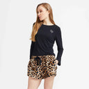 Cloud Soft Plush Shorts w/Satin Pockets