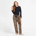 Cloud Soft Plush Pants w/Satin Pockets
