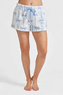 Cloud Soft Plush Shorts w/Satin Pockets
