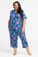 Short Sleeve Yummy Capri Sleep Set