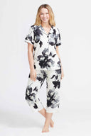 Short Sleeve Yummy Capri Sleep Set