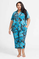 Short Sleeve Yummy Capri Sleep Set