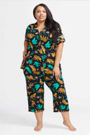 Short Sleeve Yummy Capri Sleep Set