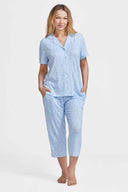 Short Sleeve Yummy Capri Sleep Set