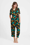 Short Sleeve Yummy Capri Sleep Set