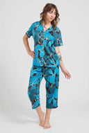 Short Sleeve Yummy Capri Sleep Set