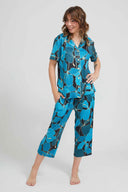 Short Sleeve Yummy Capri Sleep Set