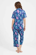 Short Sleeve Yummy Capri Sleep Set