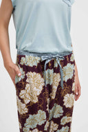 Yummy Jersey Pajama Set with Satin Trim