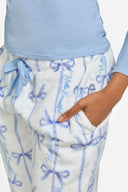 Cloud Soft Plush Pants w/Satin Pockets