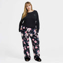 Cloud Soft Plush Pants w/Satin Pockets
