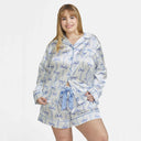 OhSo Soft Satin PJ Shortie Set