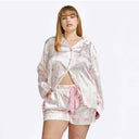 OhSo Soft Satin PJ Shortie Set
