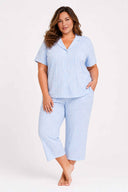 Short Sleeve Yummy Capri Sleep Set